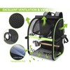 Pecute Bird Carrier Backpack, Parrots Bird Backpack with Visible Window,