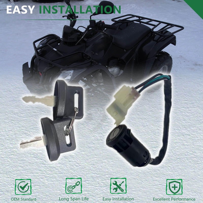 35010-LCA4-90A Ignition Key Switch Fit for Kymco ATV MXU 50