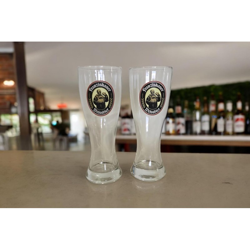 Franziskaner Weissbier Wheat Beer Glass | XL .5 L Glass