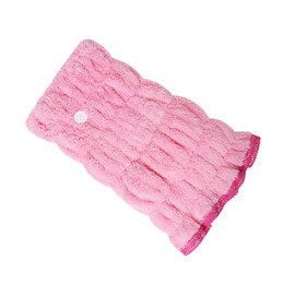 IWOWHERO 1Pc Ultra Absorbent Hair Drying Towel with Bowknot Design Quick Drying Wrap for Shower Bathing Durable Random Color for Daily Use Travel Random Color