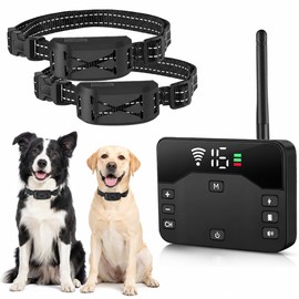 zvsay Wireless Dog Fence System for 2 Dogs,2026 Upgraded Electric Fence