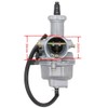 YJGZSVK PZ27 Hand Choke Carburetor 27mm For Predator 196 212cc