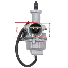 YJGZSVK PZ27 Hand Choke Carburetor 27mm For Predator 196 212cc GX160 GX200 Clones Mini Bike Go Kart