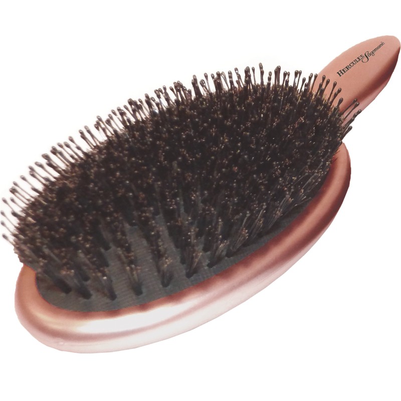 Hercules Sägemann Care Brush with Boar Bristles Copper-Coloured