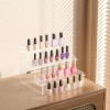 Meteou Acrylic Display Risers 9.5'' Perfume Organizer Clear Rise r9.5x6