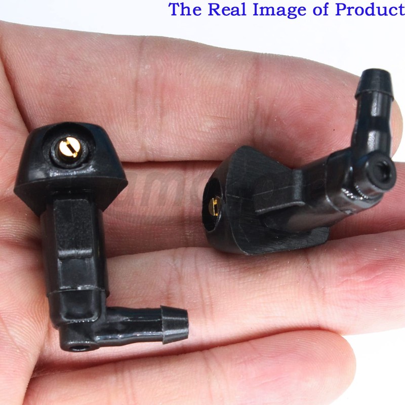 Amavoler Windshield Washer Nozzle Kit Aftermarket Replacement Accessory Fit for