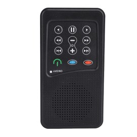 Electronic Audio Player for the Holy Bible, Multilingual Talking Audio Bible Player with 4G Capacity, KJV, Solar and (German, World English, 288 Anthem)