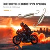 waswale Exhaust Pipe Spring, Extended Range Stainless Steel Exhaust Reinforced