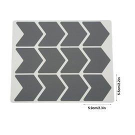 HERCHR Bicycle Wheel Stickers, 12 Pieces, Reflective Wheel Stickers, Decoration Film, Universal Waterproof Wheel Safety, Wheel Stickers for Road Bike, Motorcycle