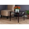 WINSOME Amelia Occasional Table, Dark Espresso