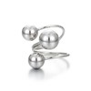 Winssigma Adjustable Chunky Rings for Women, Bold Thick Rings Statement