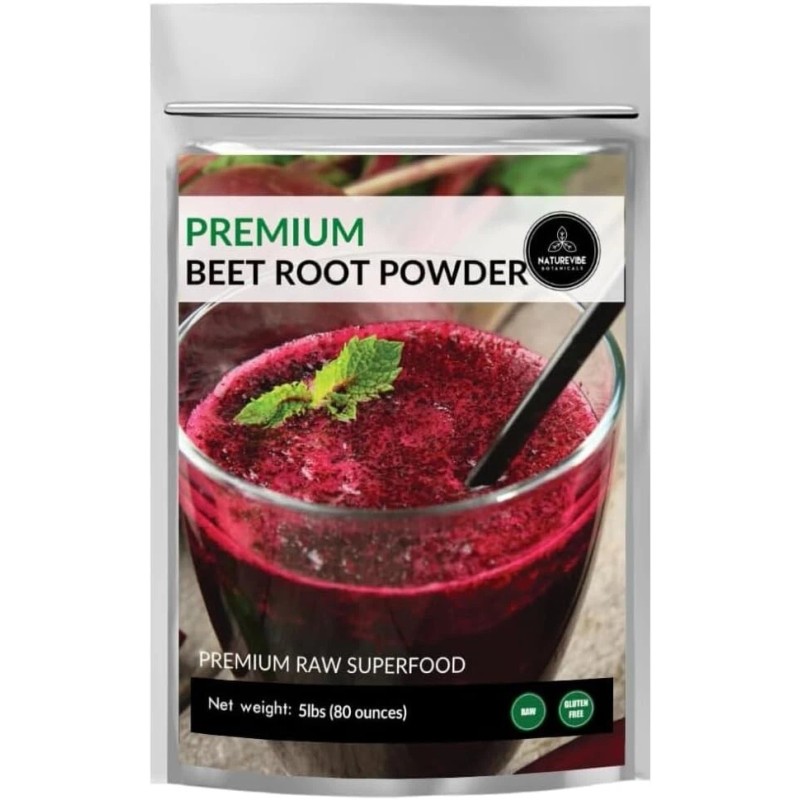 Beet Root Powder 5lbs Non-GMO Bulk Bag | Natural Color