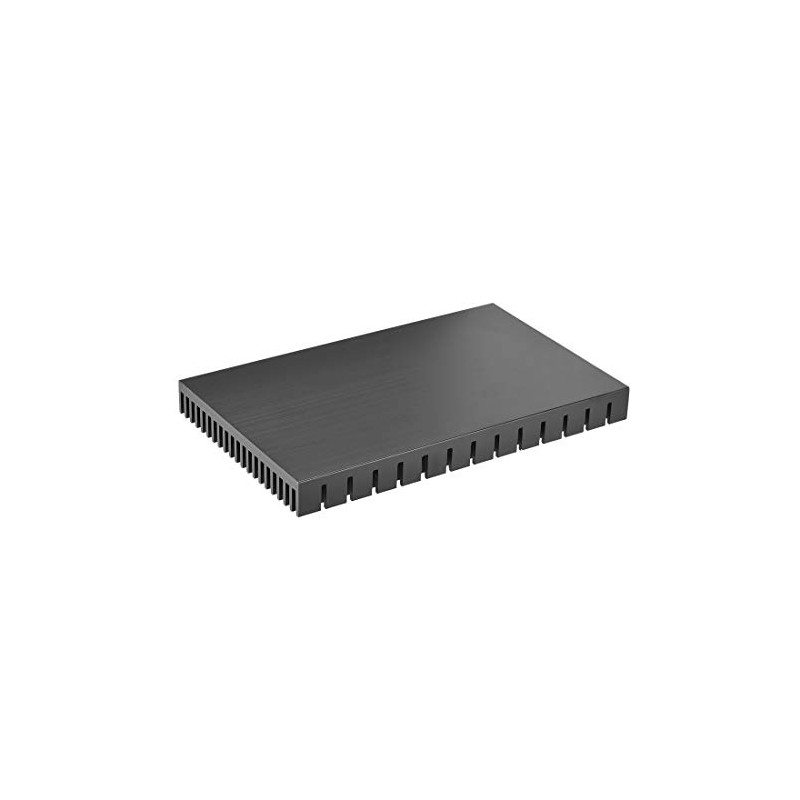 sourcing map Heatsink with Cross-shaped Notches for LED and Power