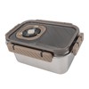 304 Stainless Steel Food Storage Container with Lid Leakproof Bento