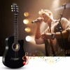 Deecsevn Guitarra criolla clásica Deecsevn 6 38in para diestros Color