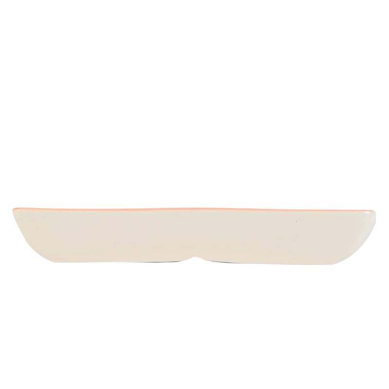 Nicola Spring Pink Bunny Snack Plate - Hand Painted Buffet