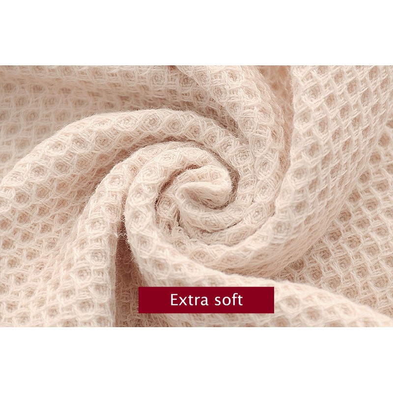ANEWAY Kitchen Hand Towels 100% Cotton Waffle Weave Dish Towel