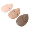 3pcs Eyelash Mannequin Head Lash Extension Training Practice Head with