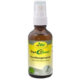 cdVet EquiGreen Fesselbeugenspray 50 ml | Pflegespray für Pferde zur intensiven Pflege und zum Schutz der Fesselbeugen