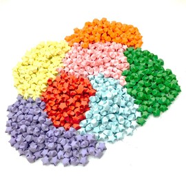 Star Shower, Confetti, Flower Shower, Party, Wedding, Birthday, Decoration, Decoration, Colorful, 7 Colors (700 Pieces)