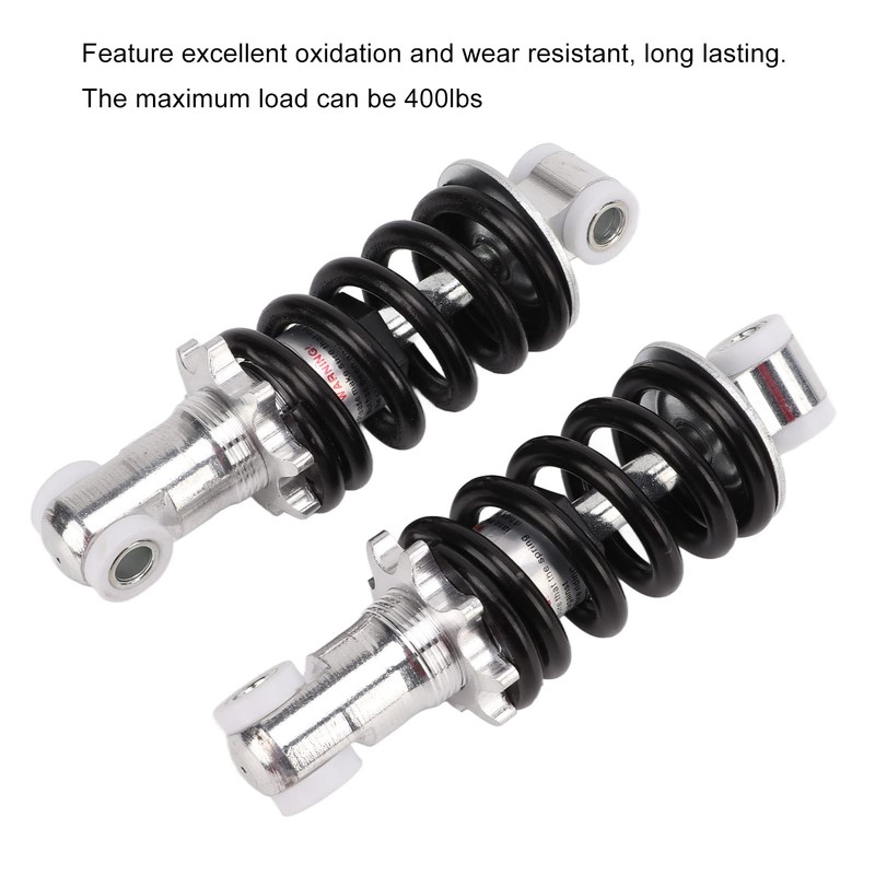 1 Pair Motorcycle Shock Absorbers 125mm/4.9" Scooter Shock Absorber Adjustable