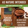 Viva Naturals Organic Cacao Powder, 8 oz - Unsweetened Cocoa