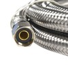 HQRP 2-Pack Universal Premium Braided Stainless Steel Refrigerators/Ice Makers Hoses