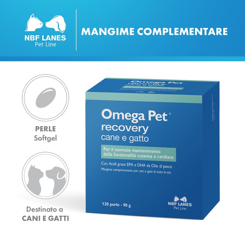 OMEGA PET RECOVERY 120 PERLE
