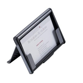 Troika Aluminium Business Card Case, Grey