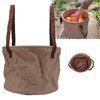 Collapsible Bucket Wear Resistant Space Saving Portable Folding Bucket for