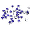 Allstarco 7mm BeDazzler Rhinestone Size 30-100pcs Sapphire