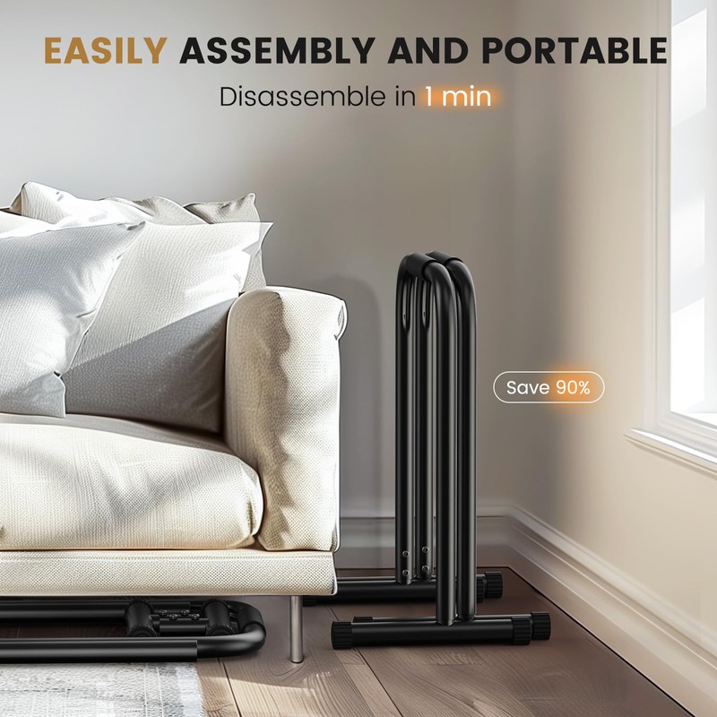 Sportsroyals Dip Bar,Adjustable Parallel Bars for Home Workout,Dip Station with