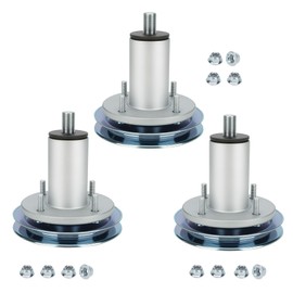 Try-H 51528000 Mower Deck Spindle for Ariens Edge Ikon-X, Ikon-XL, Ikon-XD 52 Compatible with Gravely Ikon-X Edge ZTX ZT XL ZTX Stealth 52 with 52-Inch Deck 3 Pack, Replace 51537200