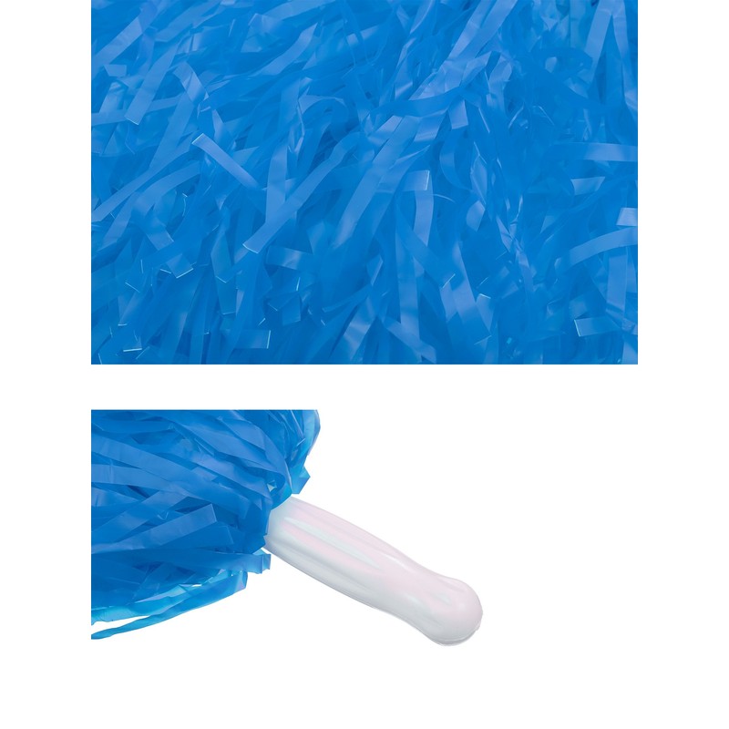 Pangda 12 Pack Cheerleading Pom Poms Sports Dance Cheer Plastic