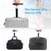 Electronic Luggage Scale, 4UMOR Portable Digital Suitcase Hanging Scales with