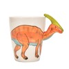 400ml Dinosaur Shaped Mug Cute Animal Ceramic Mug Office Mug