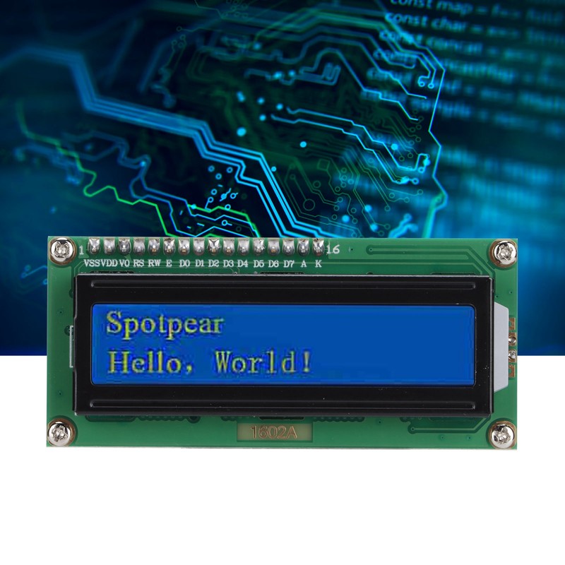 LCD Display Module 1602 Screen Expanding Board Accessories for Raspberry
