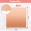 NAROSEBE 2 Pieces Copper Plates, Copper Plate 1 mm Thick,