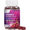 Probiotics for Women Gummies with Cranberry - 6 Premium Strains