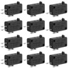 12 Pcs Microwave Oven Door Switch Replacement Part 16A 125/250V