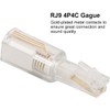 3 x 360 Degree Rotatable Telephone Cord Detanglers for Telephone
