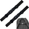 YUTOU Pack of 2 Nylon Chest Strap with Buckle Backpack