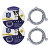 2-Pack Calming Dog Collars with Natural Essential Oils, Adjustable Waterproof