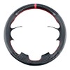 Carkooler DIY Stitching Carbon Fiber Steering Wheel Cover for Honda