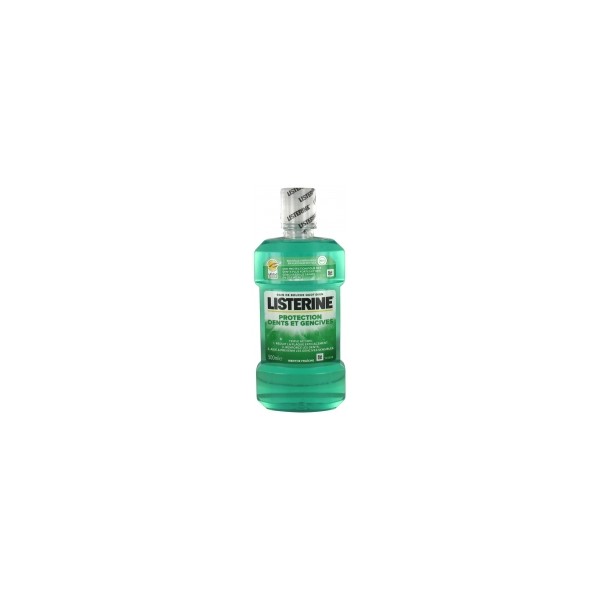 Listerine Mouthwash Tooth and Gum Protection Fresh Mint 500ml