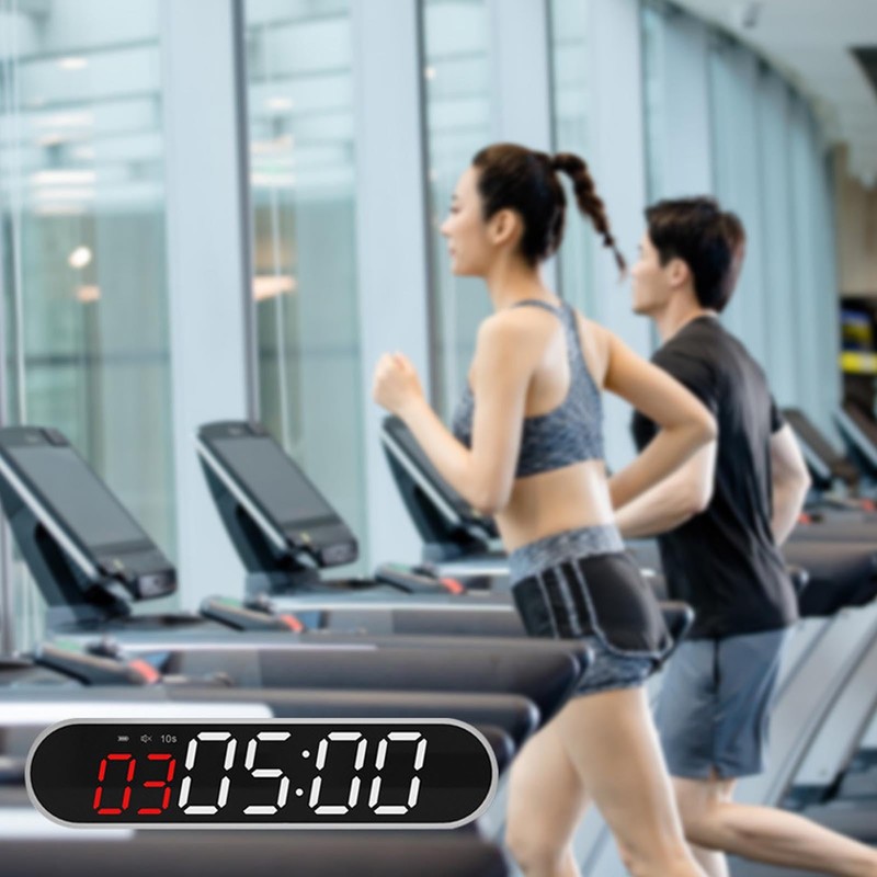 Generic Portable Gym Timer, Workout Interval Timer with MIIT, HIIT,