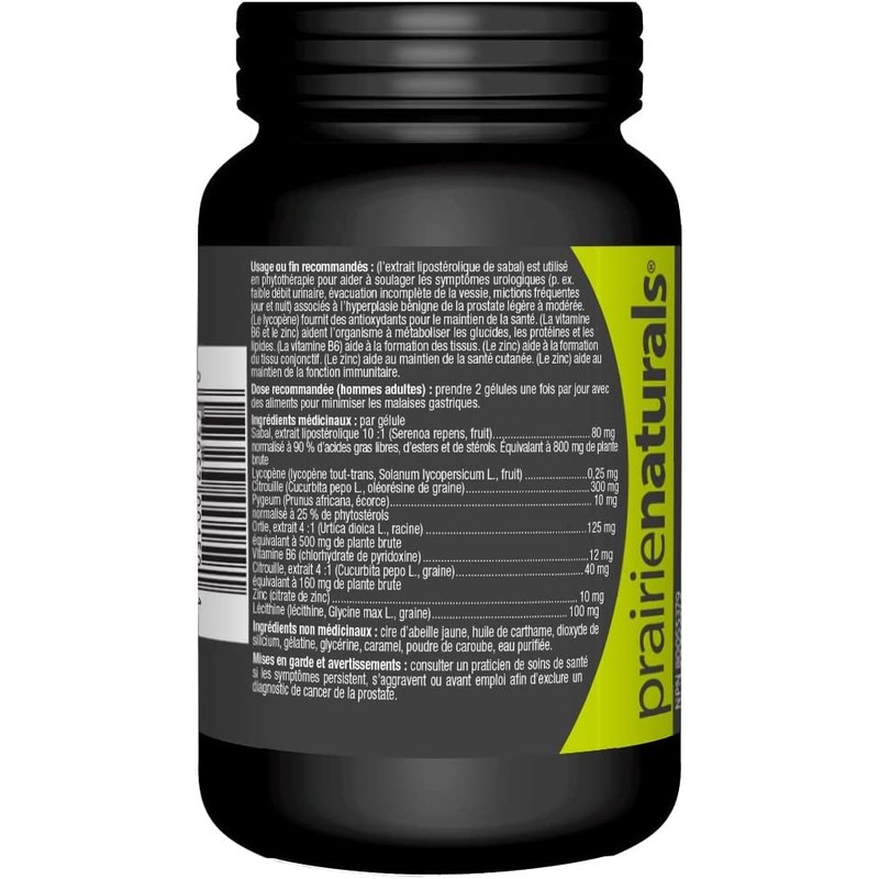 Prairie Naturals Prost Force Prostate Support For Men Soft Gel,