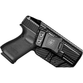 Amberide Glock 19/19X/44/45/23/32 IWB Holster, Kydex-Boltaron Inside Waistband Fit Glock Gen 1–5 Pistols, Secure Retention, Low-Print Design, 0–30° Cant