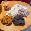 WHITE FANG ZA080 Women's Scrunchie Hair Rubber Solid Colorful, Stylish,