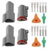Create idea Set of 2 Lawnmower 3-Pin Charging Cable Plug